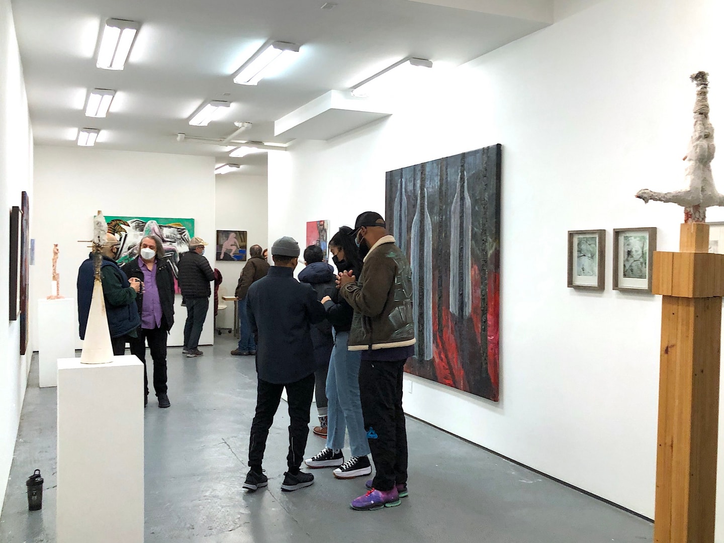 PRESENCE exhibition at Lichtundfire, NYC, 2021