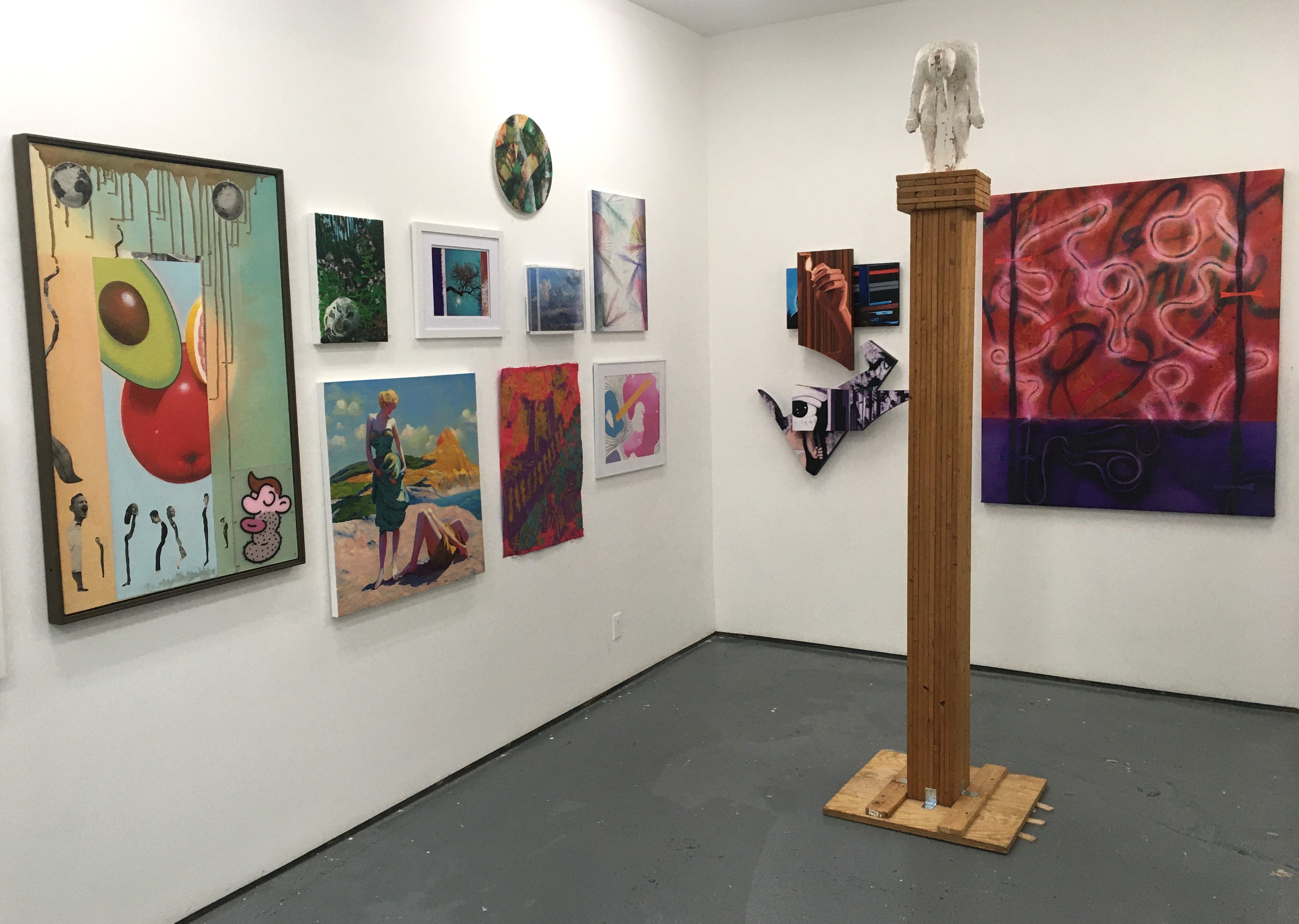 Installation view, In It For The Long Haul, Lichtundfire, NYC, 2023